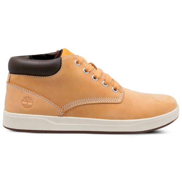 Dziecięce trampki TIMBERLAND DAVIS SQUARE LEATHER CHK tb0a1v352311 kolor żółty
