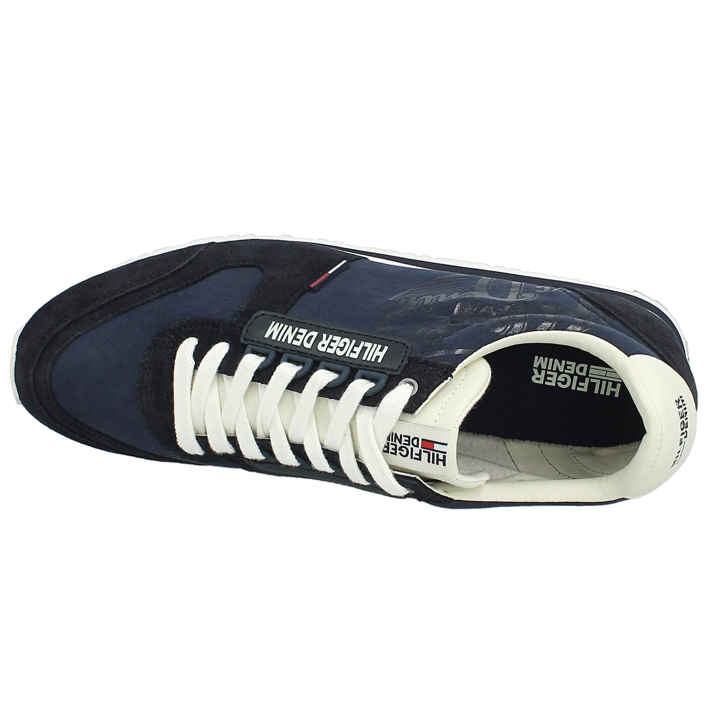 Męskie sneakersy (buty) TOMMY HILFIGER S2385PRINT 1C em56820720284 kolor granatowy