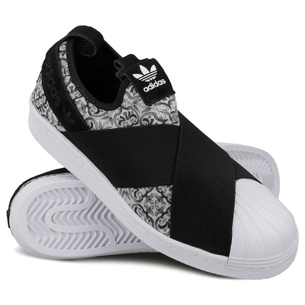 ADIDAS SUPERSTAR SLIP-ON W  by9141 kolor czarny