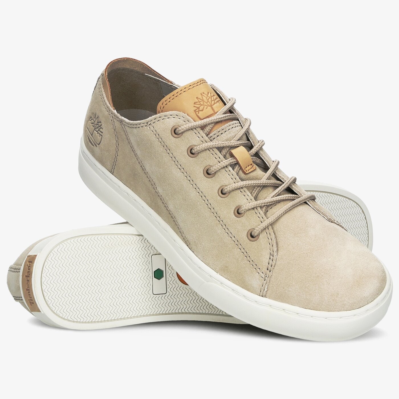 Męskie sneakersy (buty) TIMBERLAND ADV 2.0 CUPSOLE MODERN OXFORD  tb0a2dhek511 kolor beżowy