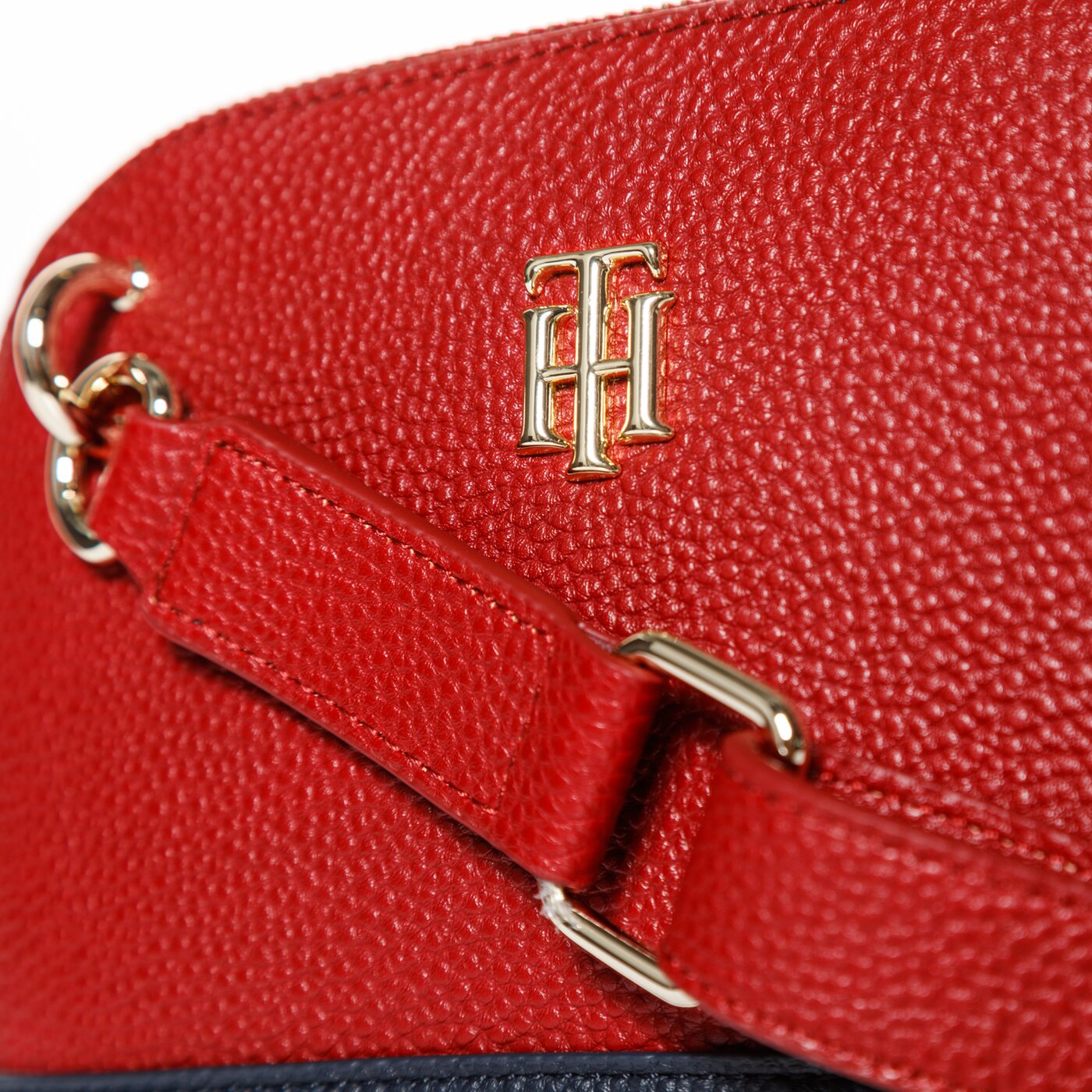 Damska torebka TOMMY HILFIGER TOREBKA TH ELEMENT CROSSOVER aw0aw10450xit kolor czerwony