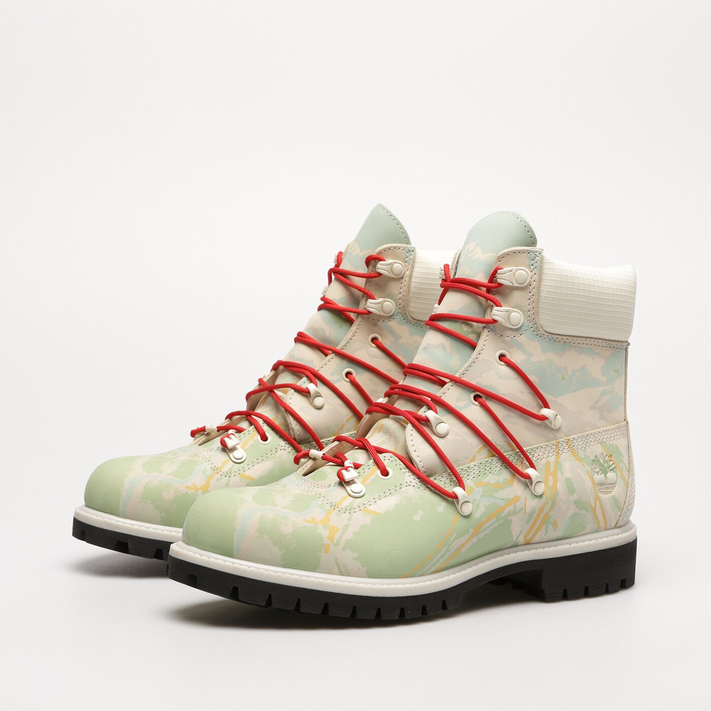 Męskie buty za kostkę TIMBERLAND 6IN PREMIUM SPECIAL LACE tb0a5yrh9591 kolor zielony