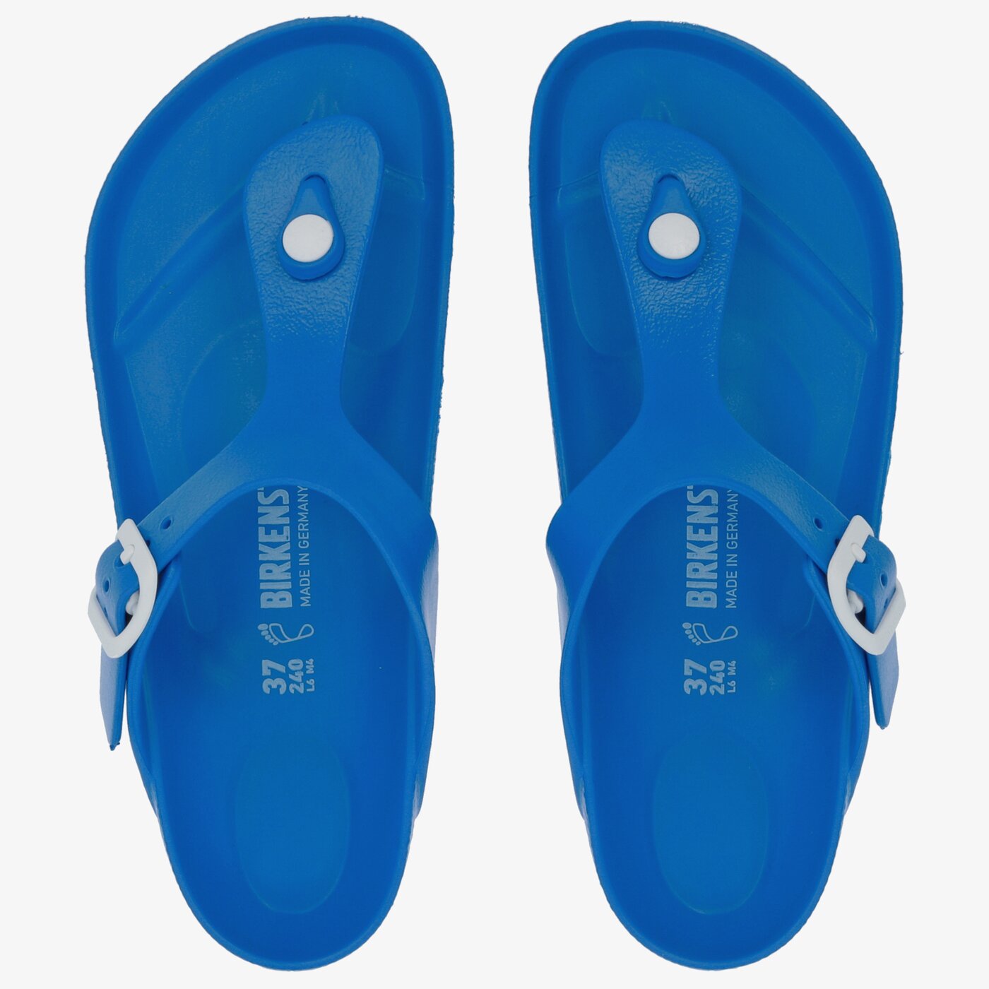 Damskie klapki BIRKENSTOCK GIZEH EVA 1003519 kolor niebieski