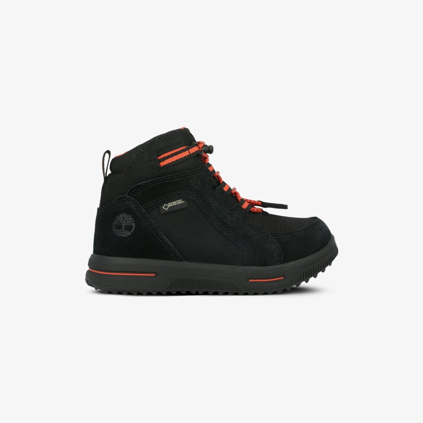 Dziecięce buty outdoor / trekkingowe TIMBERLAND CITY STOMP BUNGEE MID GTX tb0a22n40151 kolor czarny