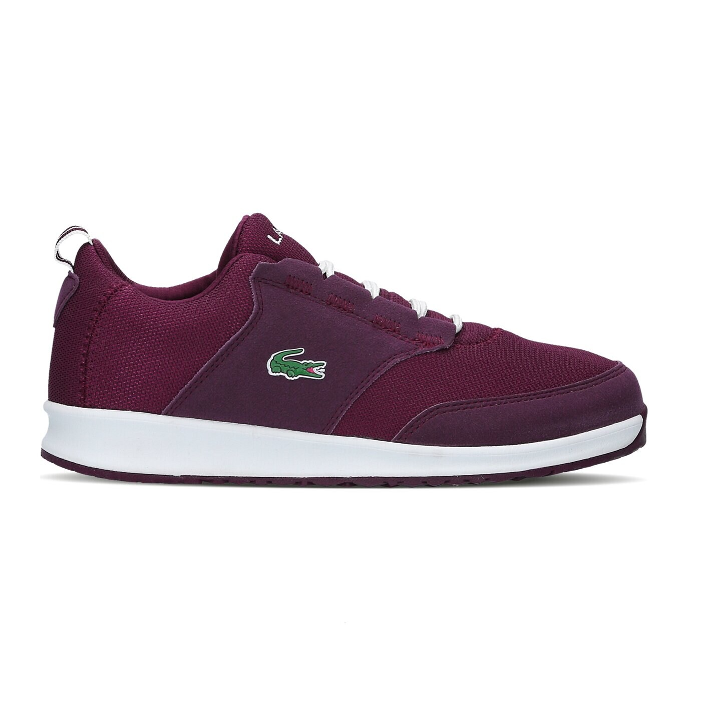 Dziecięce sneakersy (buty) LACOSTE L.IGHT 316 1 732spj0114pp3 kolor bordowy