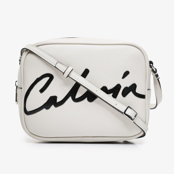 Damska torebka CALVIN KLEIN TOREBKA SCULPTED LARGE CAMERA BAG k60k606573ci2 kolor biały