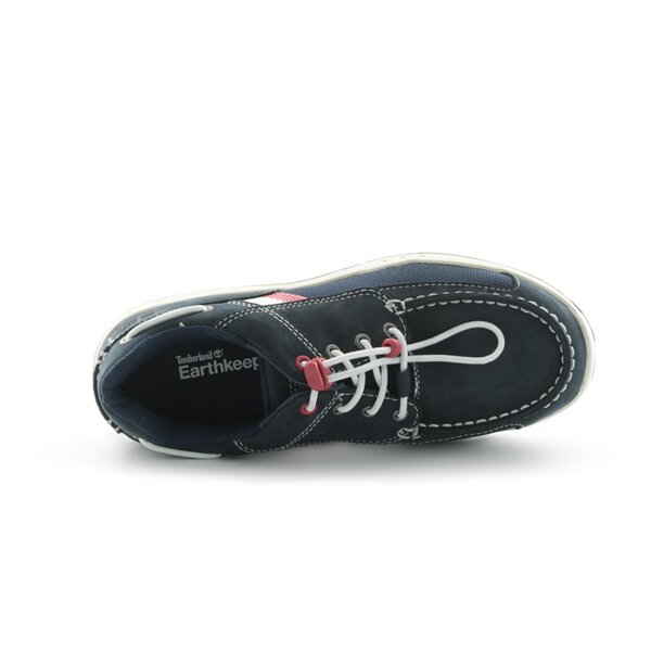 Dziecięce półbuty TIMBERLAND EK SPORT F/L BOAT OXFORD 52990k kolor granatowy