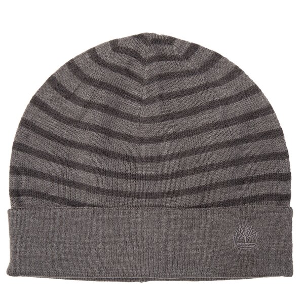Męska czapka zimowa TIMBERLAND CZAPKA LIGHTHOUSE BCH RVRS BEANIE j1779013 kolor szary