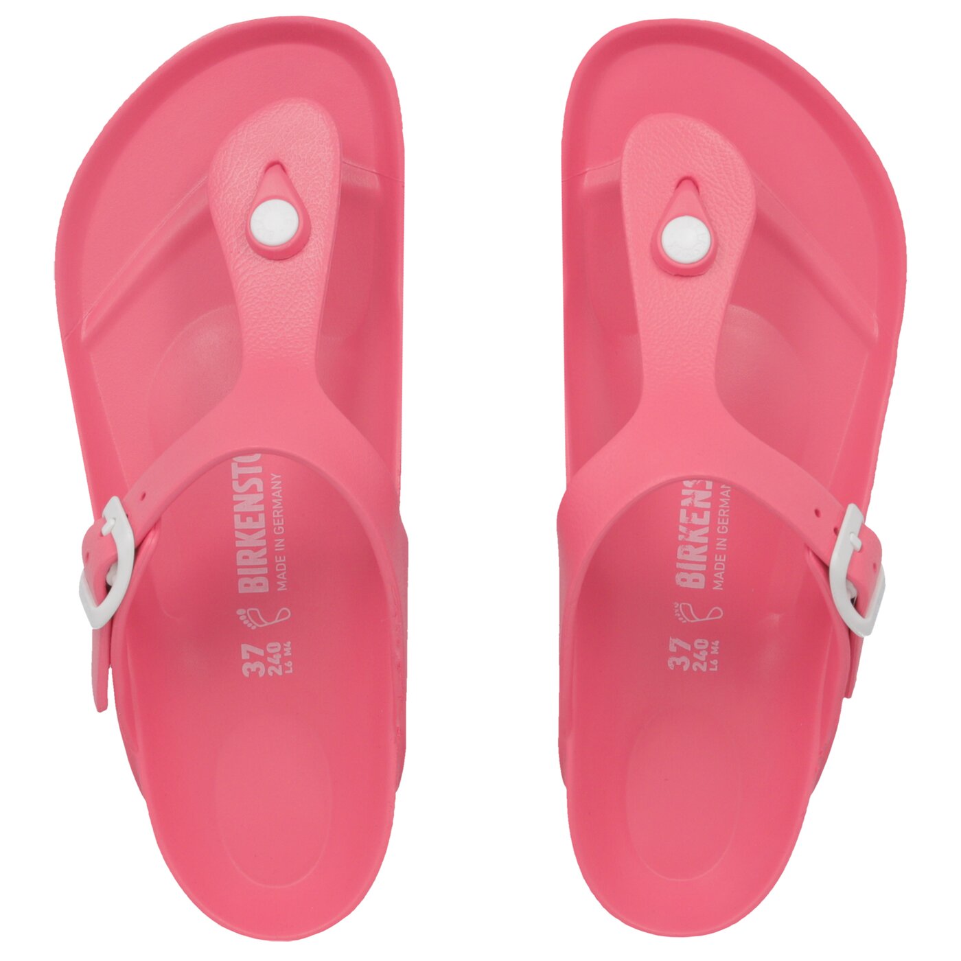Damskie klapki BIRKENSTOCK GIZEH EVA 1013096 kolor czerwony