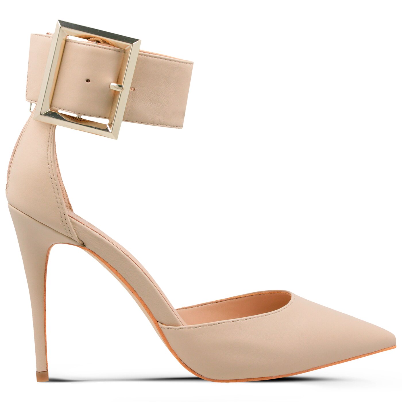 Damskie szpilki / czółenka GUESS OVIE fl5ovelea08cream kolor beżowy