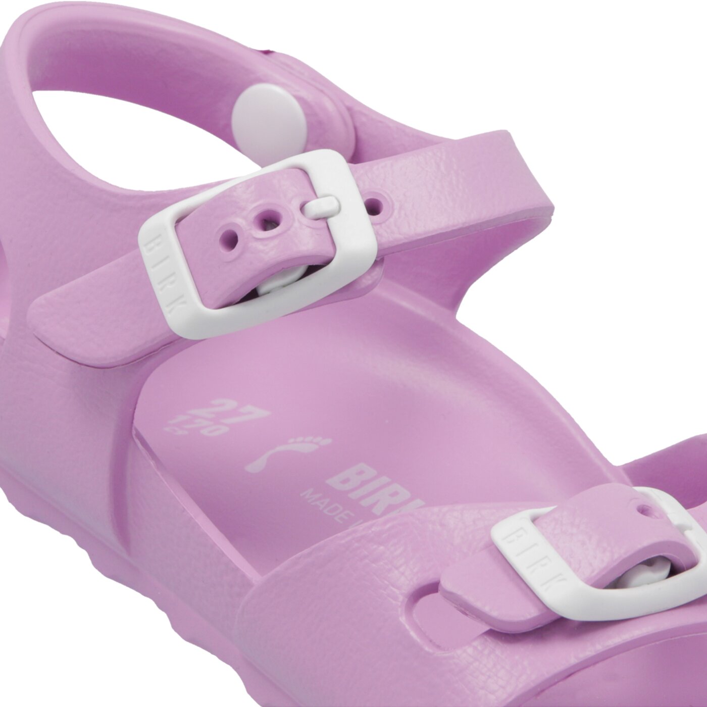 Dziecięce sandały / klapki BIRKENSTOCK RIO KIDS EVA LAVENDER 1013103 kolor fioletowy