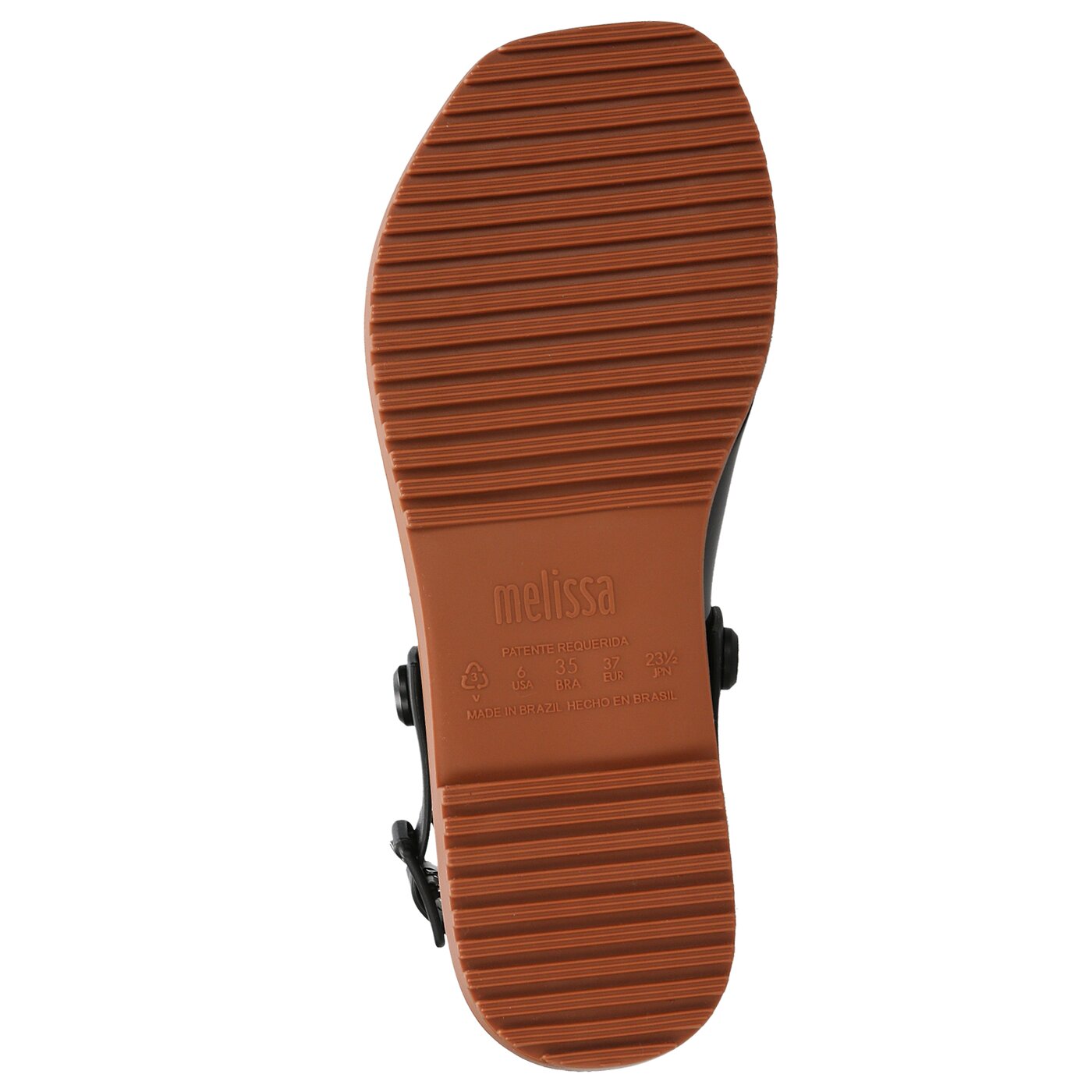 Damskie sandały MELISSA SAUCE SANDAL AD 3191350801 kolor czarny