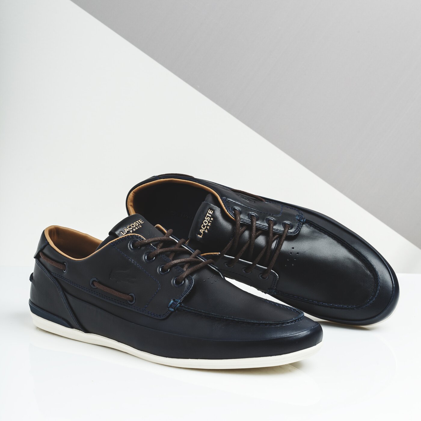 Męskie sneakersy (buty) LACOSTE MARINA 119 6 CMA 737cma0055j18 kolor granatowy