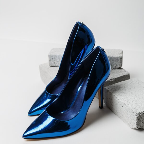 Damskie szpilki / czółenka GUESS BLIX10 flbl01lel08blue kolor niebieski