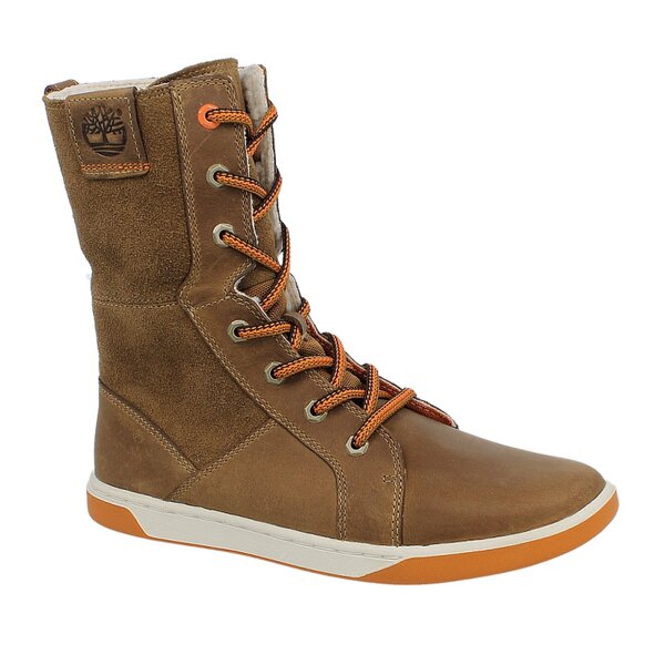 Dziecięce sneakersy (buty) TIMBERLAND GROVETON FTK 8692r kolor brązowy