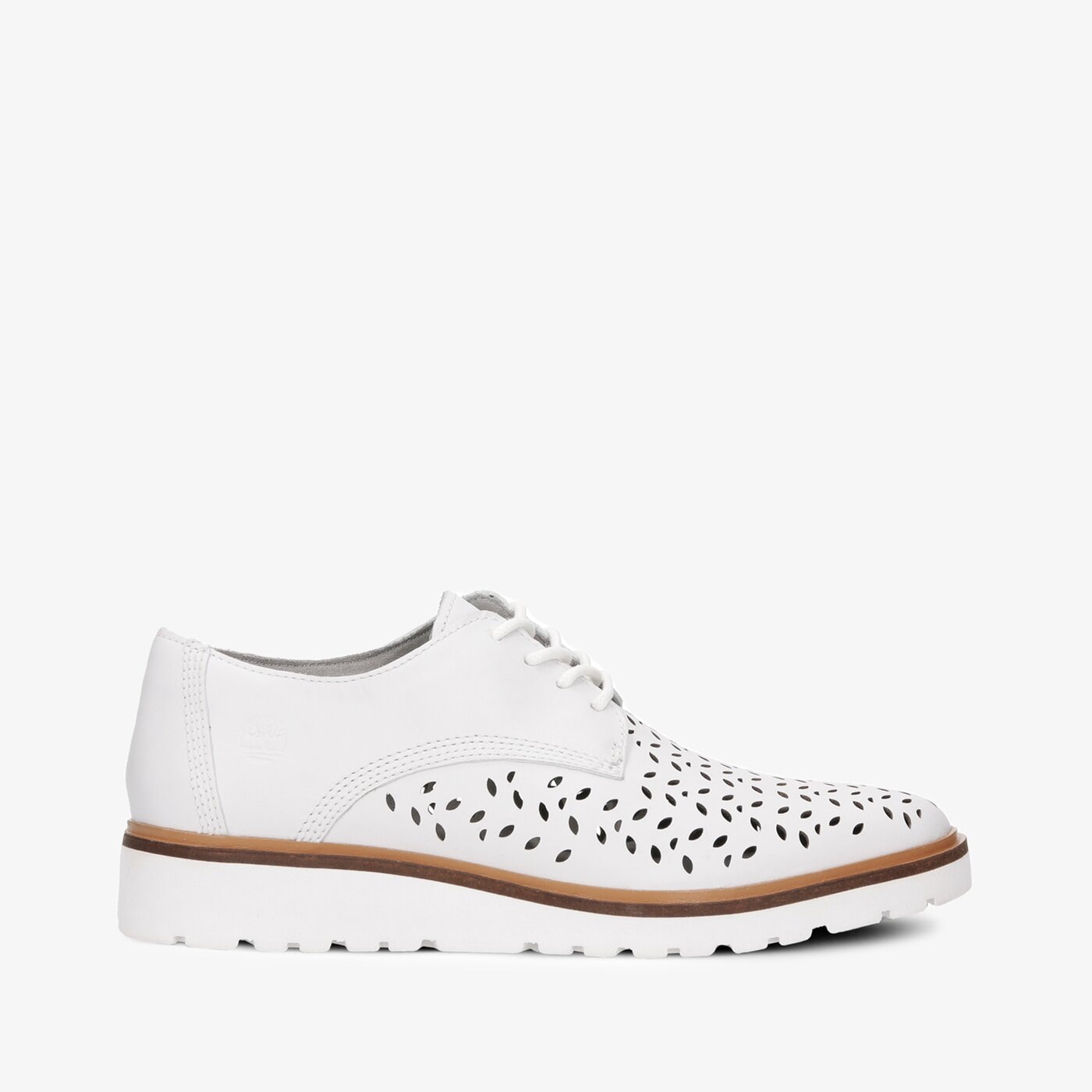 Damskie półbuty TIMBERLAND ELLIS STREET PERF OXFORD tb0a1spn1001 kolor biały