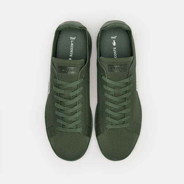 Męskie sneakersy (buty) LACOSTE CARNABY PIQUEE 123 1 SMA 745sma0023gg2 kolor zielony