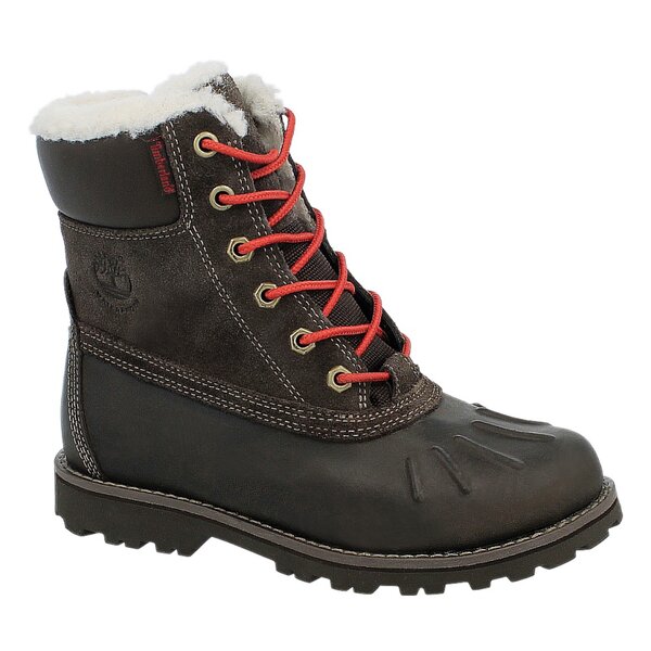 Dziecięce buty outdoor / trekkingowe TIMBERLAND ASPHALT TRAIL FTK 8372r kolor brązowy