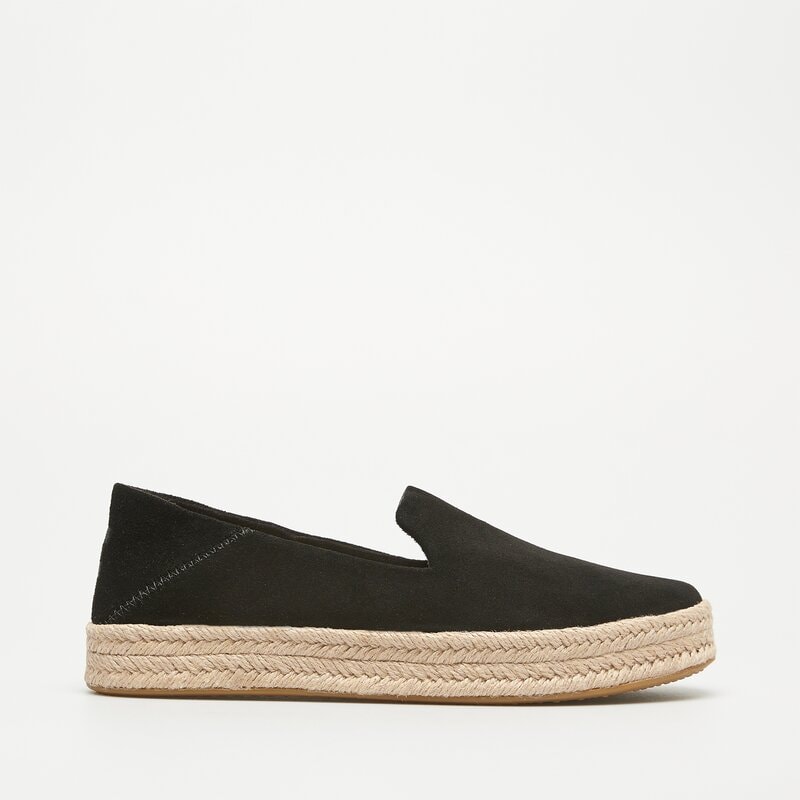 TOMS BLACK SUEDE