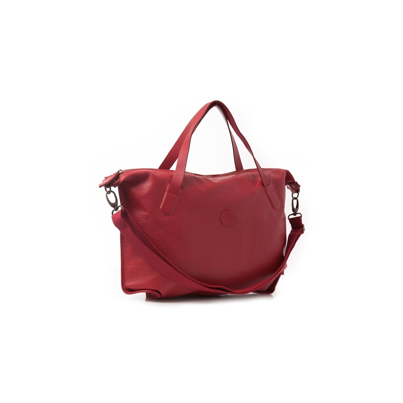 TIMBERLAND TORBA UNSTRUCTURED BAG m3743626 kolor czerwony