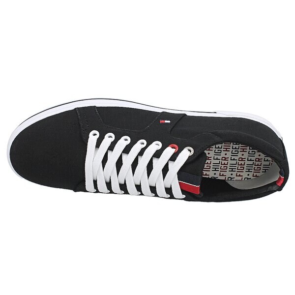Męskie trampki TOMMY HILFIGER HARRY 9D fm56819122990 kolor czarny