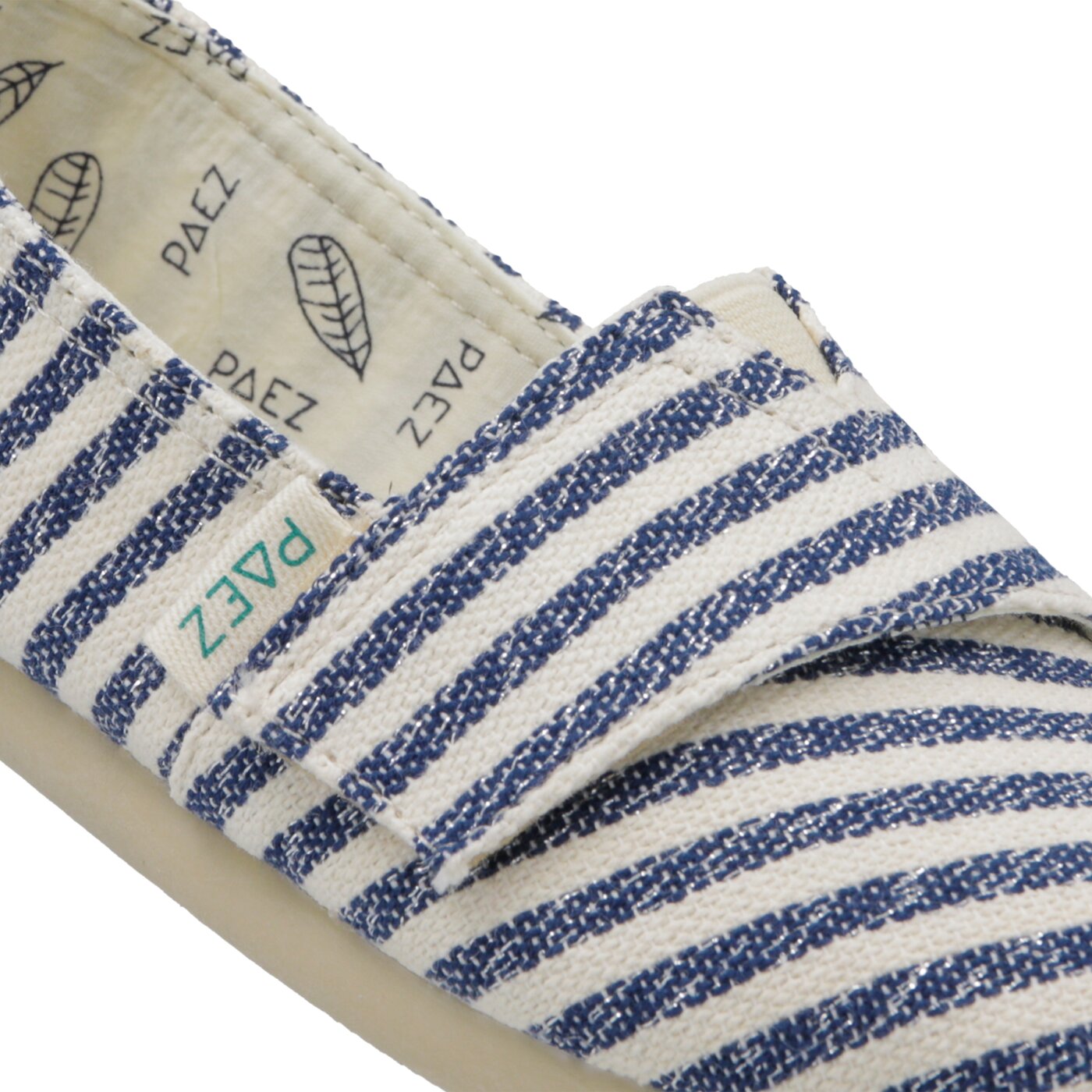 Dziecięce półbuty PAEZ ORIGINAL GUM SILVER LUREX 1930501b9801105 kolor granatowy