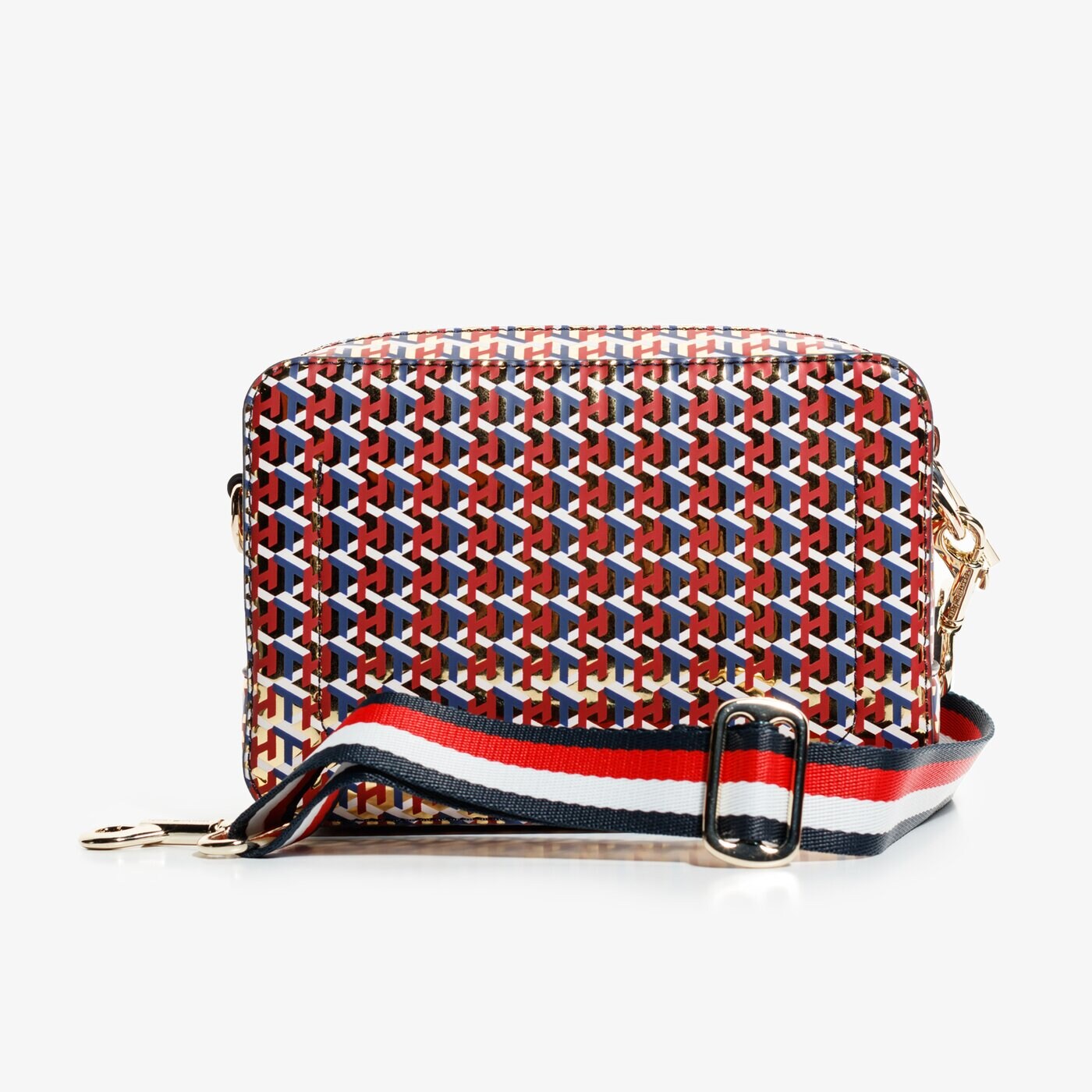 Damska nerka / saszetka TOMMY HILFIGER TOREBKA ICONIC TOMMY CROSSOVER MONO aw0aw075930h1 kolor multicolor