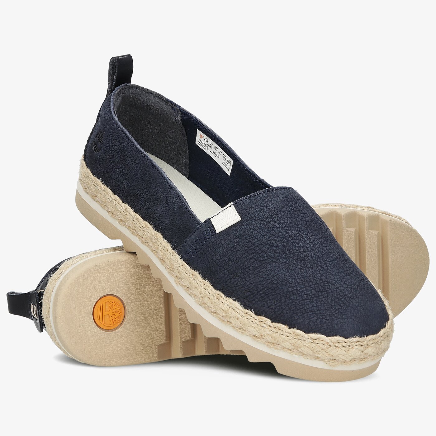 Damskie espadryle TIMBERLAND BARCELONA BAY CLASSIC LTH tb0a24q80191 kolor granatowy