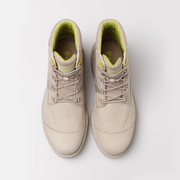 Męskie buty za kostkę TIMBERLAND RAYWOOD REGEN LTHR BOOT tb0a5npgk511 kolor beżowy