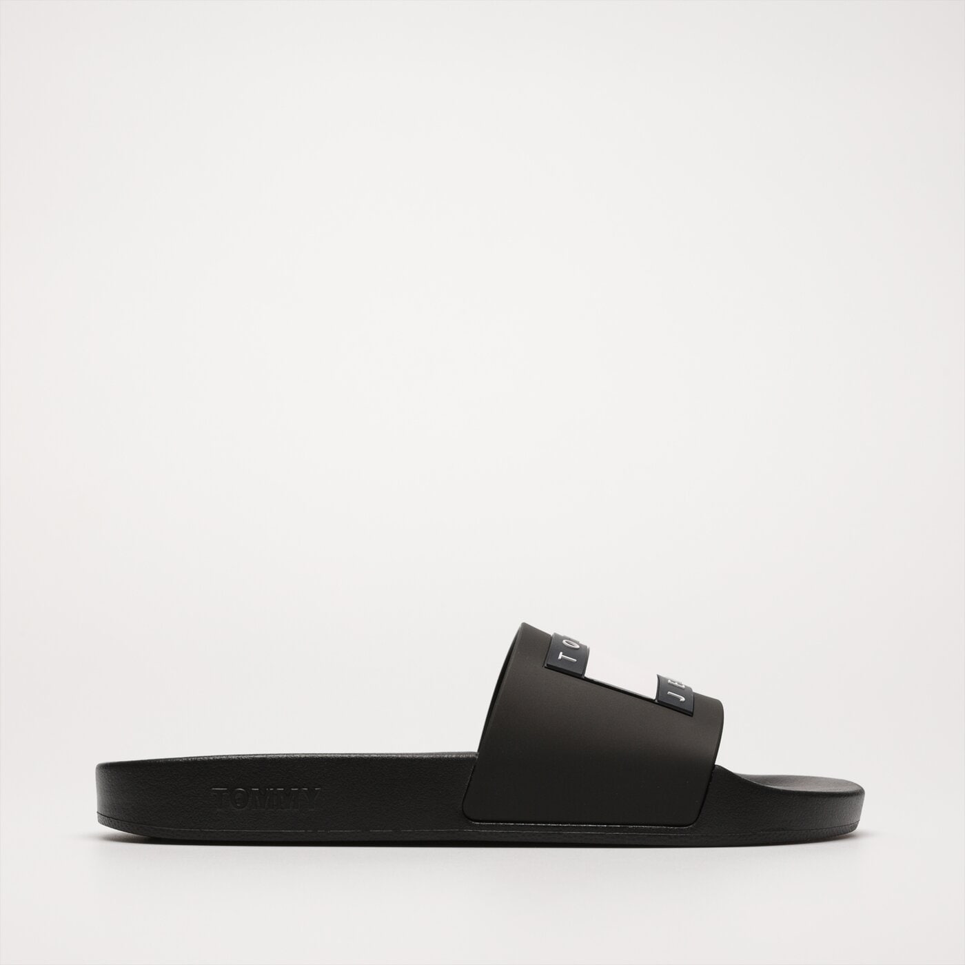 Męskie klapki TOMMY HILFIGER TOMMY JEANS POOL SLIDE ESS em0em01191bds kolor czarny