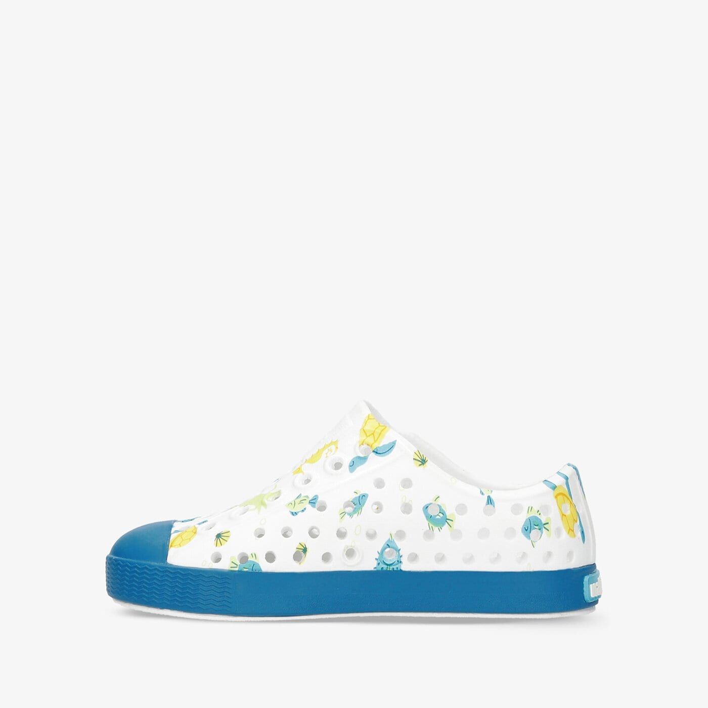 Dziecięce trampki NATIVE JEFFERSON PRINT JUNIOR 12100101-8970 kolor biały