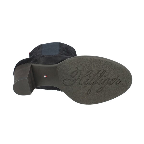 Damskie kozaki TOMMY HILFIGER KALINA 6 B  fw56816036403 kolor granatowy