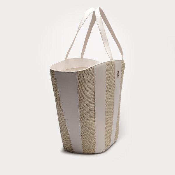 Damska torebka TOMMY HILFIGER TOREBKA TH SUMMER TOTE aw0aw144840f4 kolor beżowy