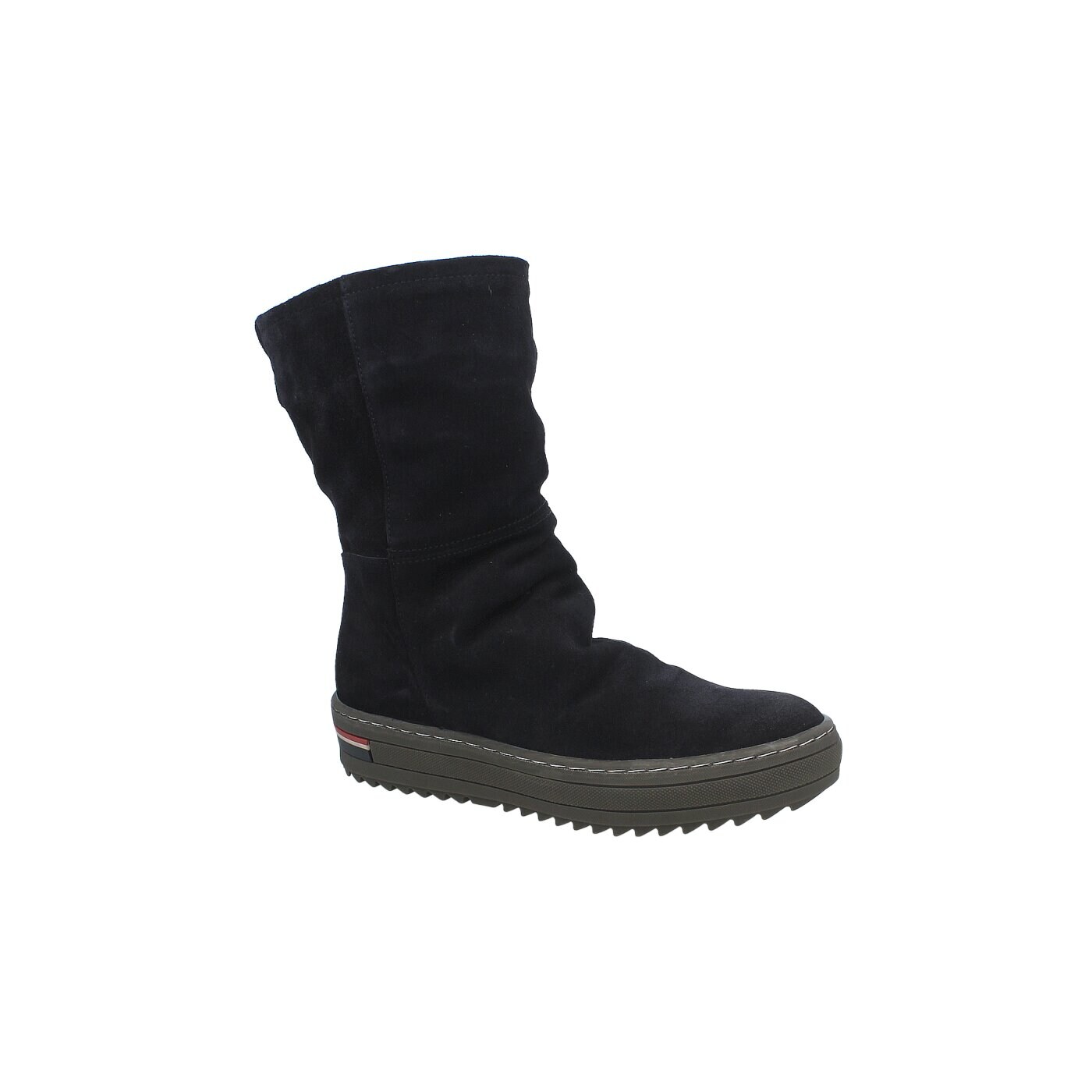 Damskie kozaki TOMMY HILFIGER BRIANA 1B fw56819484403 kolor granatowy