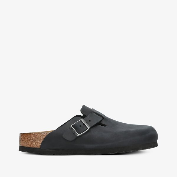 Damskie klapki BIRKENSTOCK BOSTON BS 59463 kolor czarny