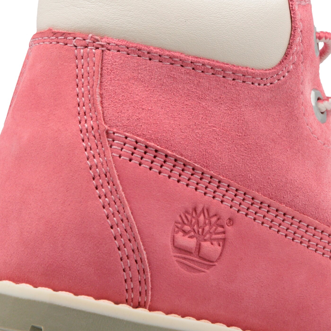 Dziecięce trapery TIMBERLAND POKEY PINE 6IN BOOT  1950b kolor różowy