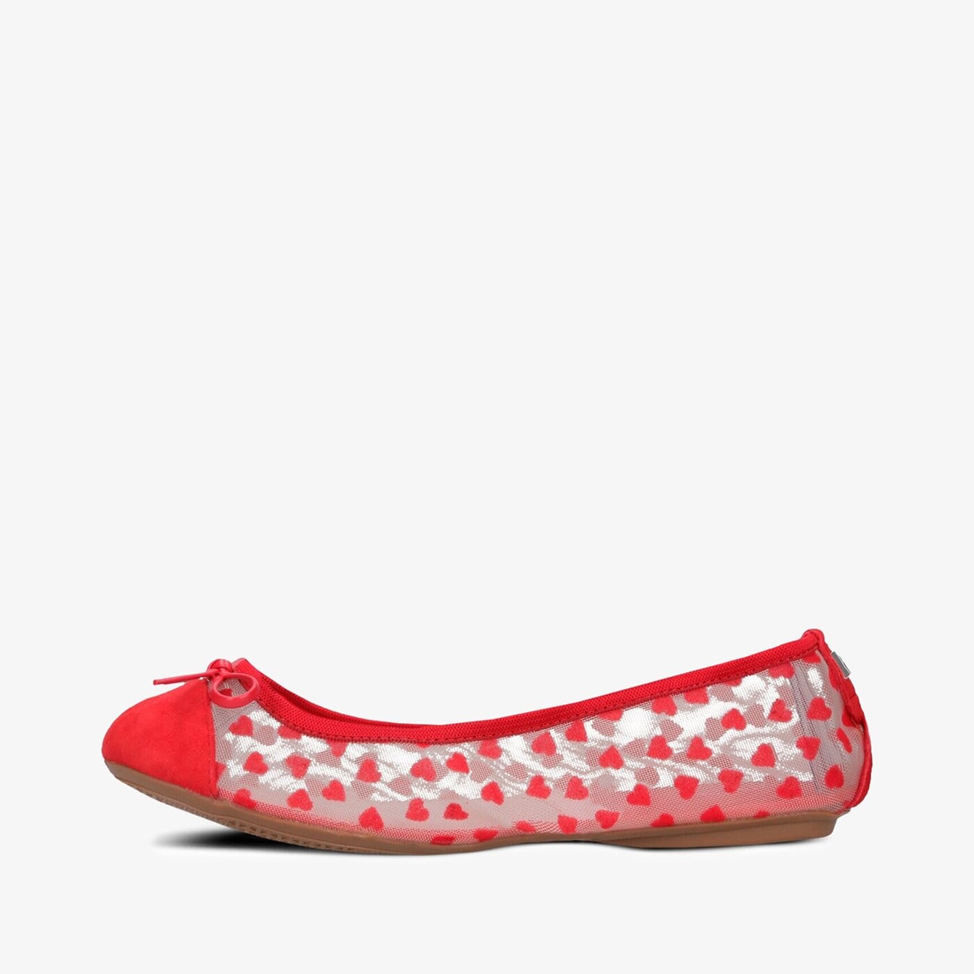 Damskie baleriny (buty) BUTTERFLY TWISTS OLIVIA bt21036168 kolor czerwony