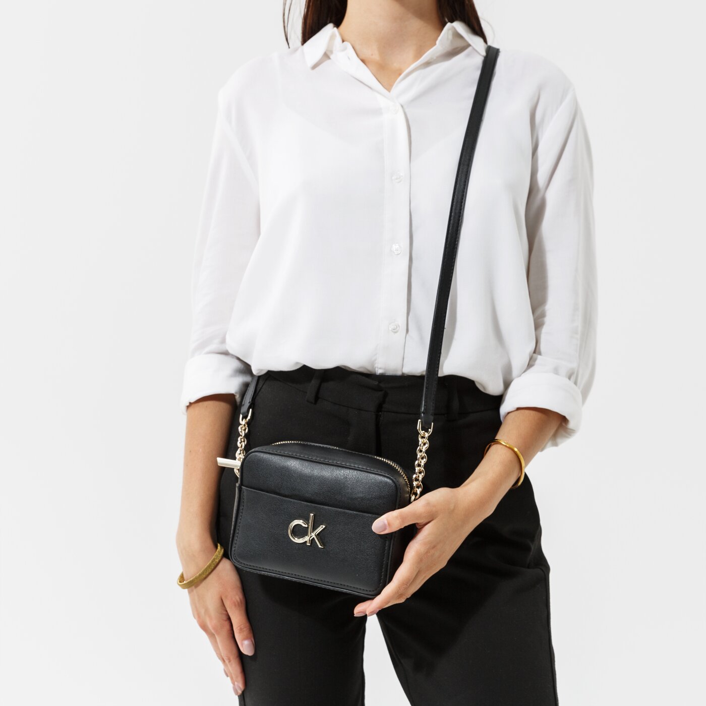 calvin klein torba czarna