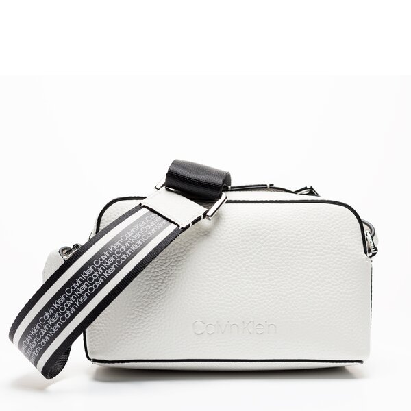 Damska torebka CALVIN KLEIN TOREBKA RACE CROSSBODY k60k604881102 kolor biały