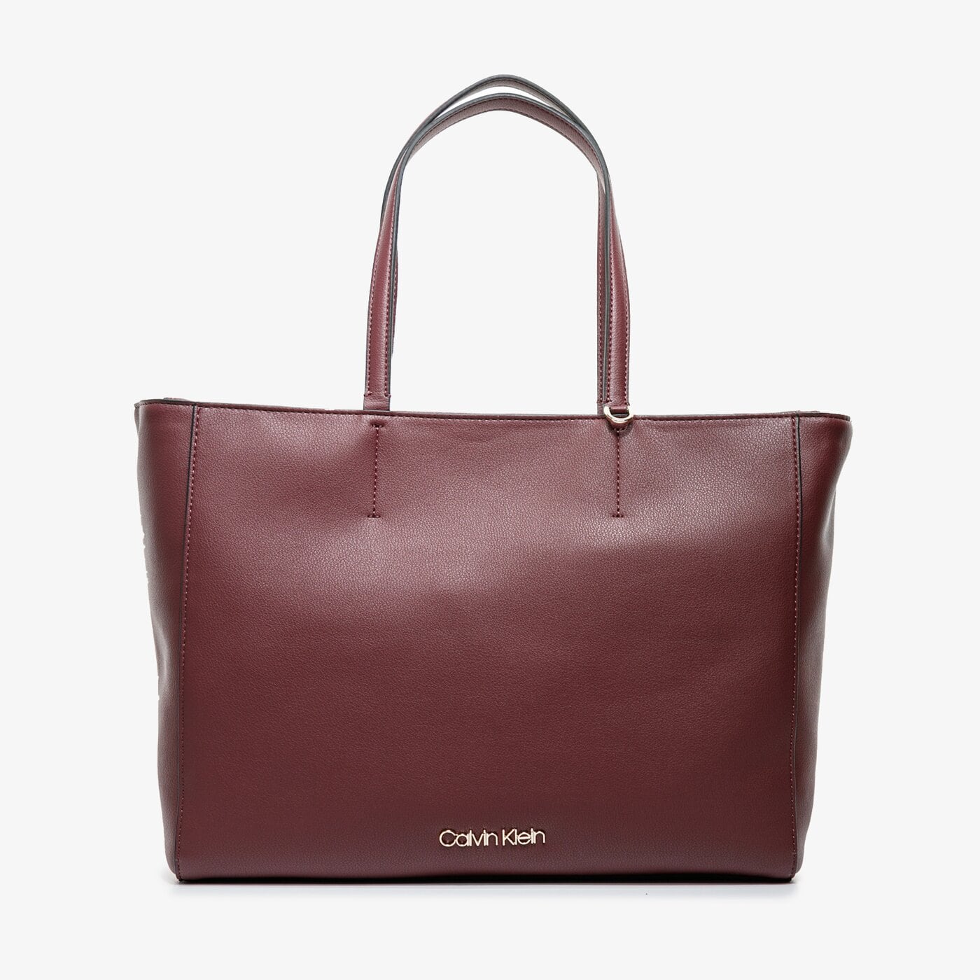 Damska torebka CALVIN KLEIN TOREBKA SHOPPER MD k60k607802gdu kolor bordowy