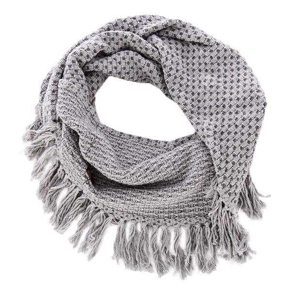 Damski szalik / rękawiczki TIMBERLAND SZALIK FRINGED ETERNITY SCARF j1723052 kolor szary