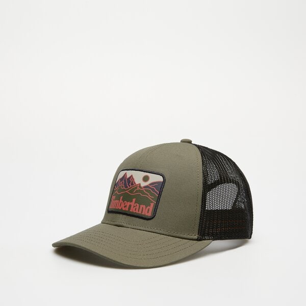 Damska czapka z daszkiem TIMBERLAND CZAPKA MOUNTAIN LINE PATCH TRUCKER tb0a2q52a581 kolor khaki