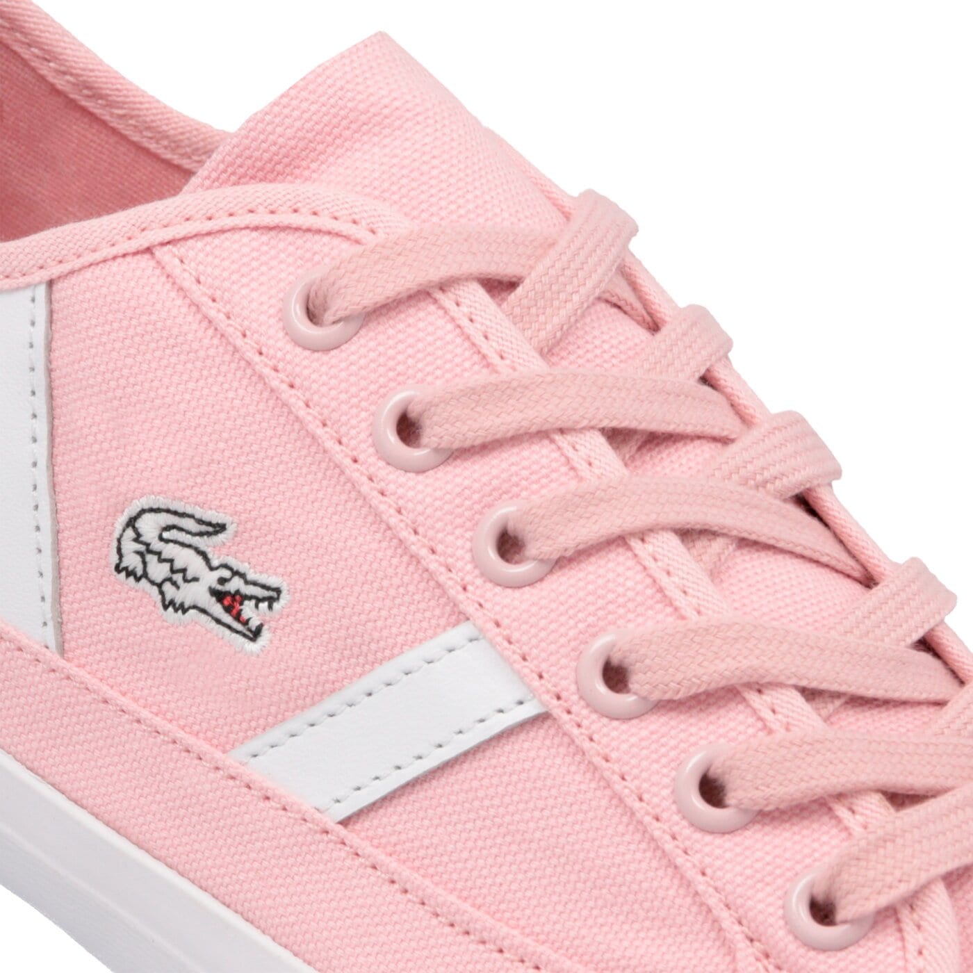 Damskie trampki LACOSTE SIDELINE 119 1 CFA 737cfa0042208 kolor różowy