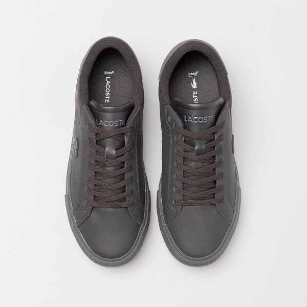 Damskie sneakersy (buty) LACOSTE POWERCOURT WNTR 222 1 SFA 744SFA0046237 744sfa0046237 kolor czarny