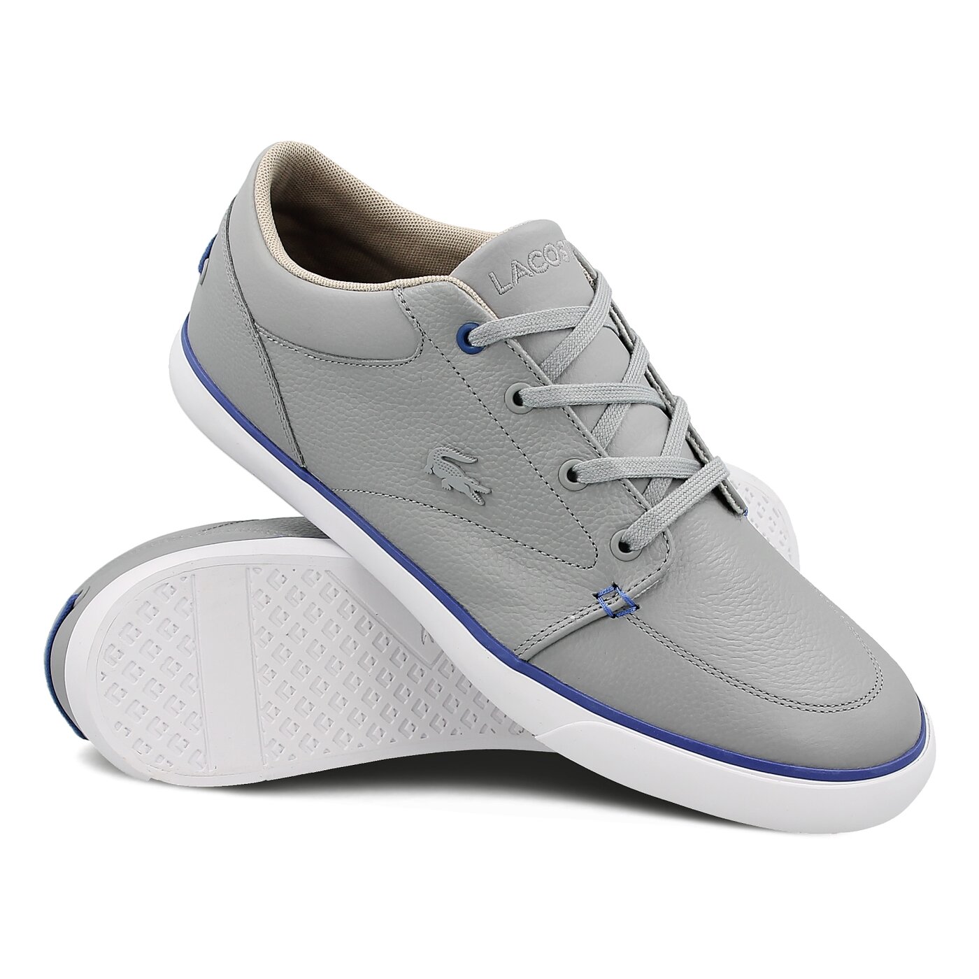 Męskie trampki LACOSTE BAYLISS VULC 117 1 733cam1036007 kolor szary