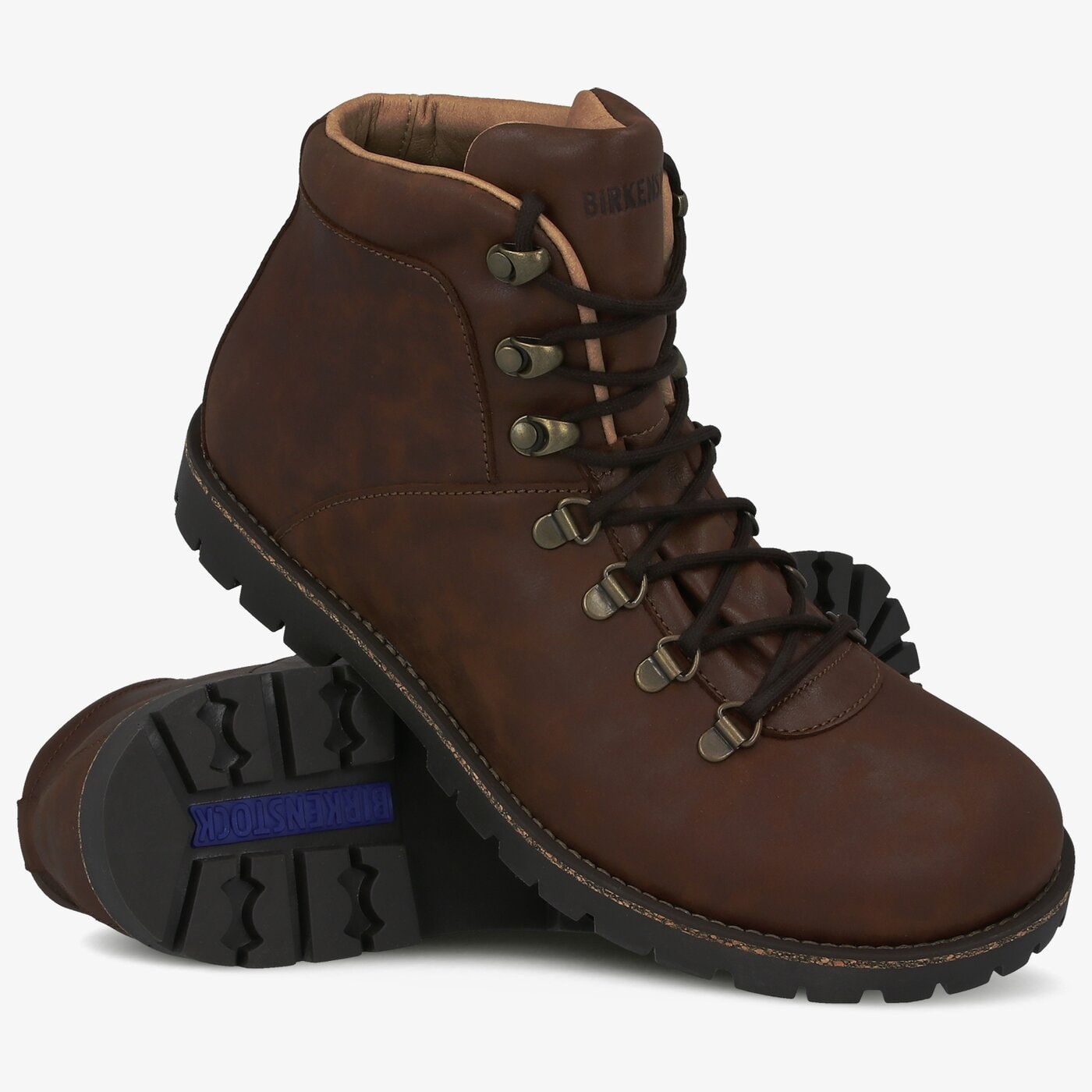 Męskie buty za kostkę BIRKENSTOCK JACKSON 1017327 kolor brązowy