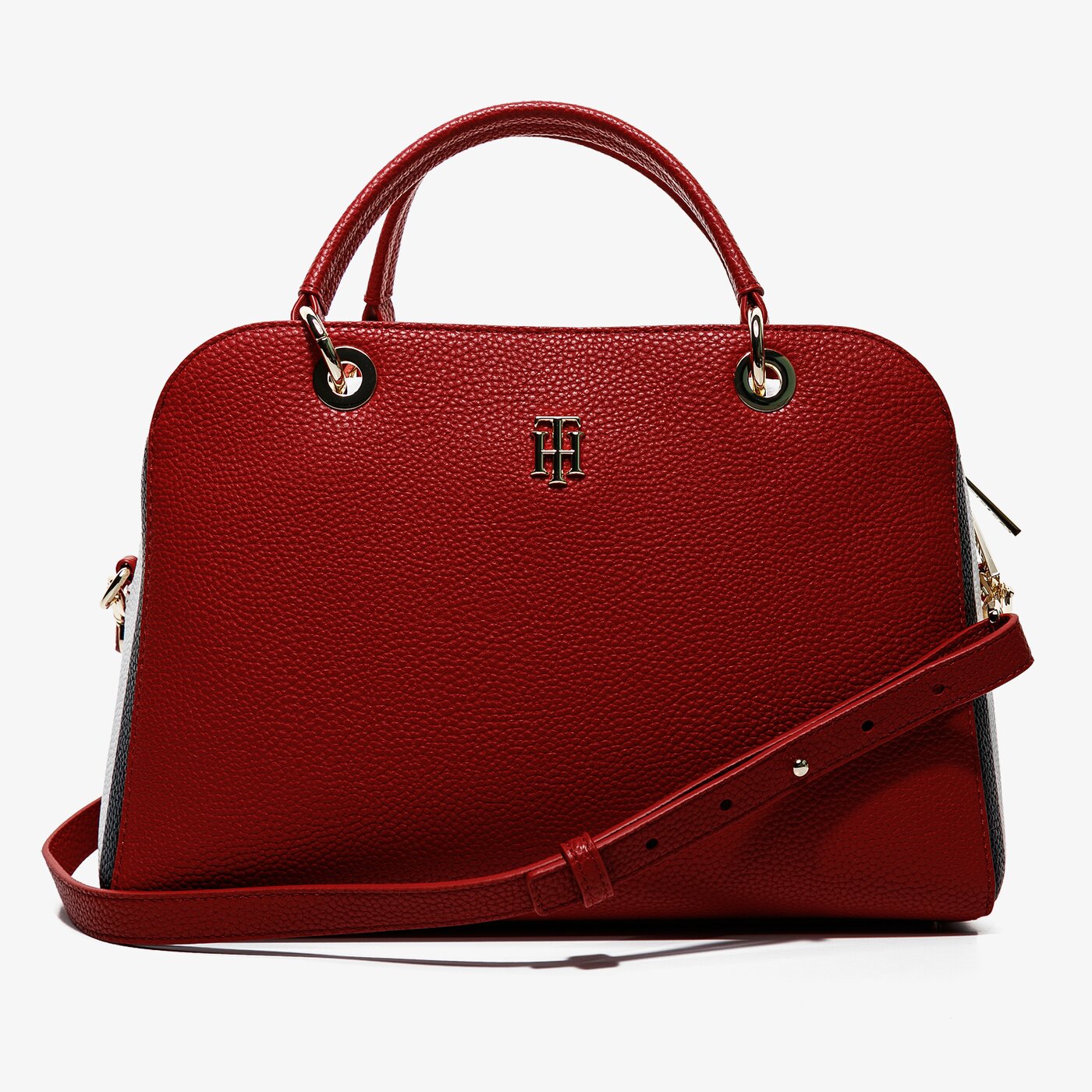 Damska torebka TOMMY HILFIGER TOREBKA TH ESSENCE DUFFLE CORP aw0aw08848xmp kolor czarny