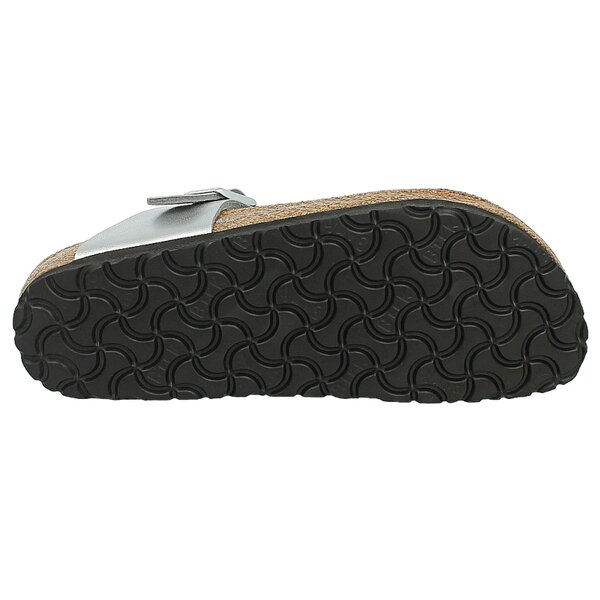 Damskie klapki BIRKENSTOCK GIZEH  o43853 kolor szary