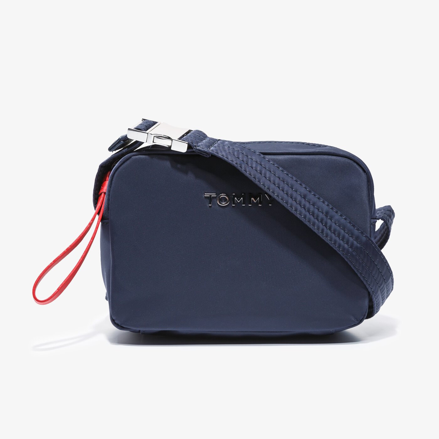 Damska torebka TOMMY HILFIGER TOREBKA TH NYLON CAMERA BAG aw0aw076930gy kolor granatowy