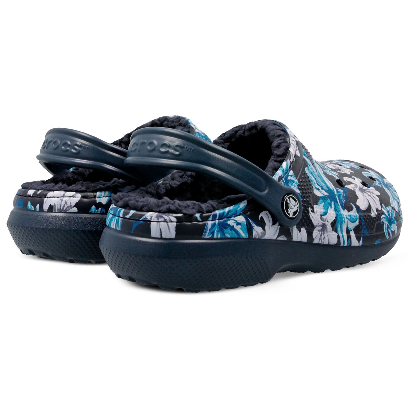 Damskie klapki CROCS CLASSIC LINNED GRAPHIC II CLOG 2053245p5 kolor multicolor